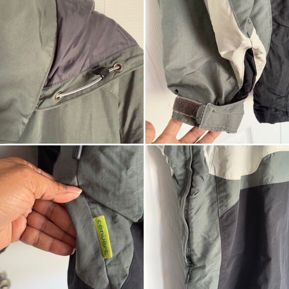 Columbia Convert Jacket Men’s Large Green Black - Picture 9 of 16